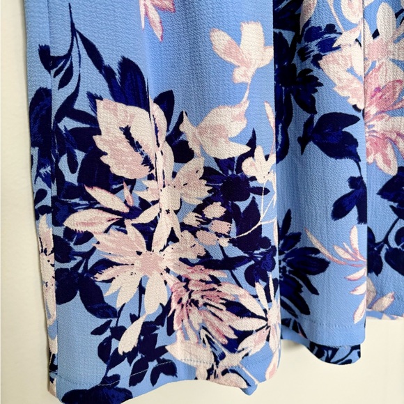 Vince Camuto Blue and Pink Floral Dress - Picture 3 of 5